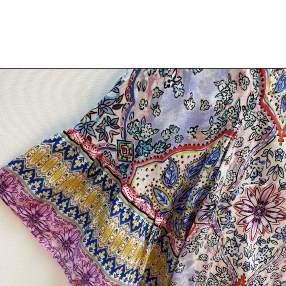Anthropologie boho La Rue silk blouse by Kachel - Picture 5 of 7